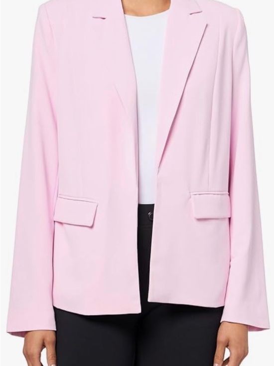 Steve Madden Jackets & Blazers - Steve Madden Pastel Pink Open Front Blazer